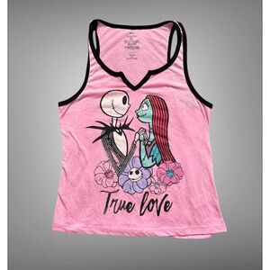 Disney Pink Nightmare Before Christmas Tank Top